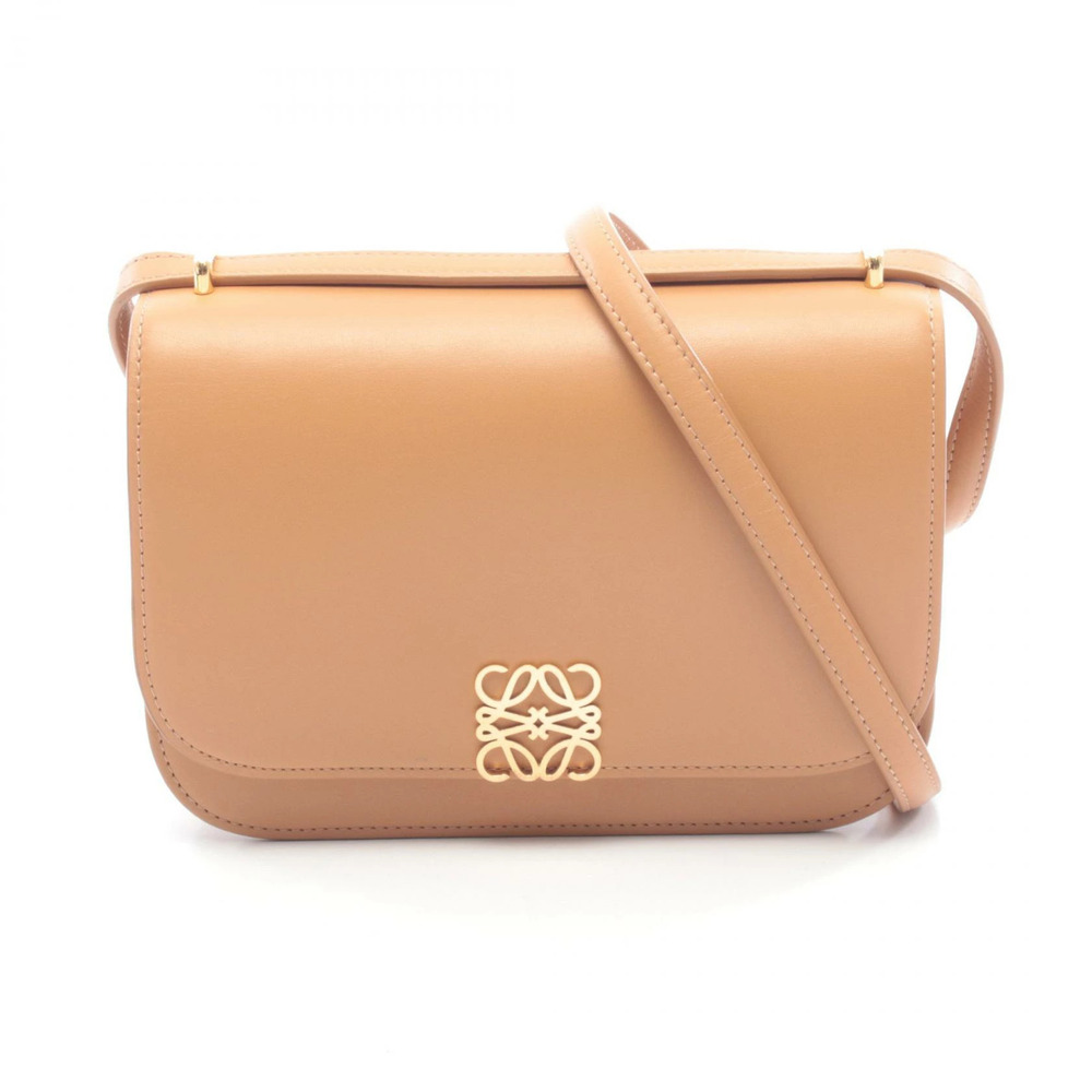 Loewe GOYA Shoulder Bag Leather Brown